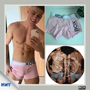 Box Menswear - Pink Boxers (S)